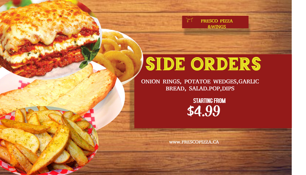 POTATO WEDGES & ONION RINGS DEAL